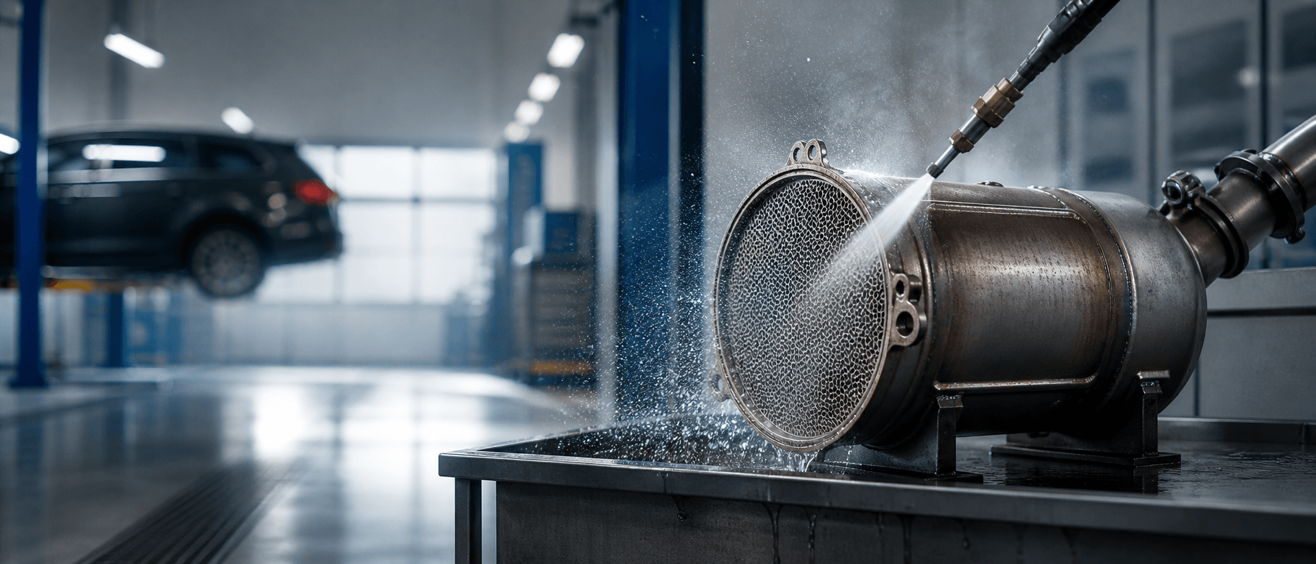 Hĺbkové čistenie  DPF filtrov 